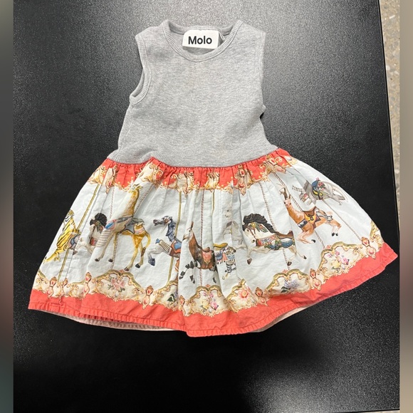 Molo Cordelia Carousel Dress Sz 3-6 Month organic cotton - Picture 13 of 16